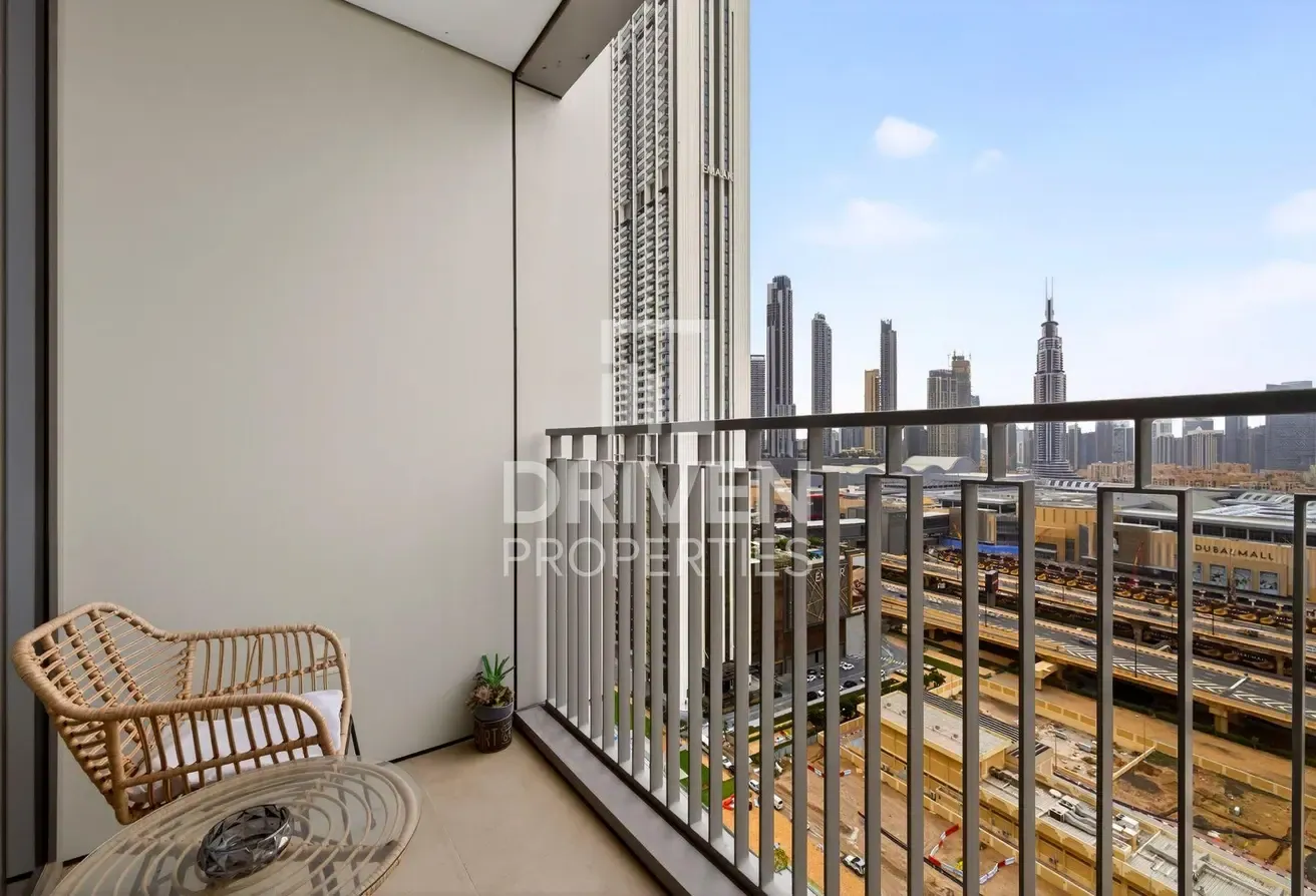 Vacant | Fully Furnished | Burj Khalifa View