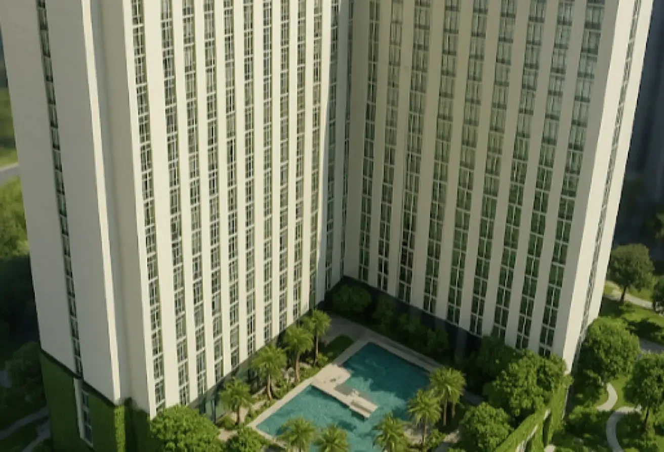 Furnished 2 BR Apartment with Landmark Views