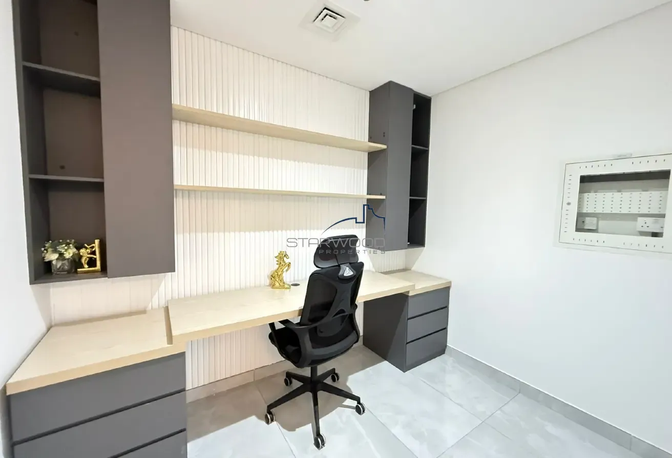 Pool View | Spacious 2 Bedroom With study