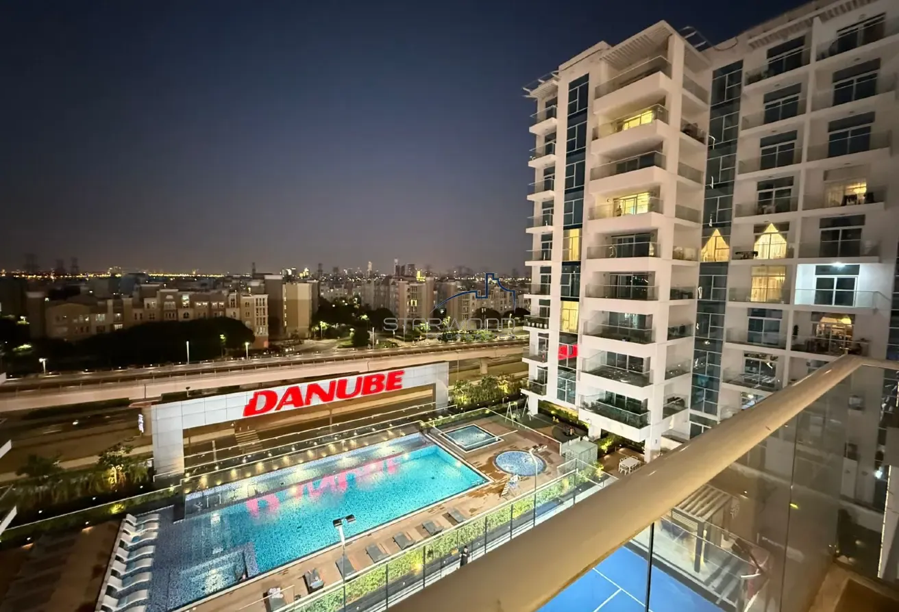Pool View | Spacious 2 Bedroom With study
