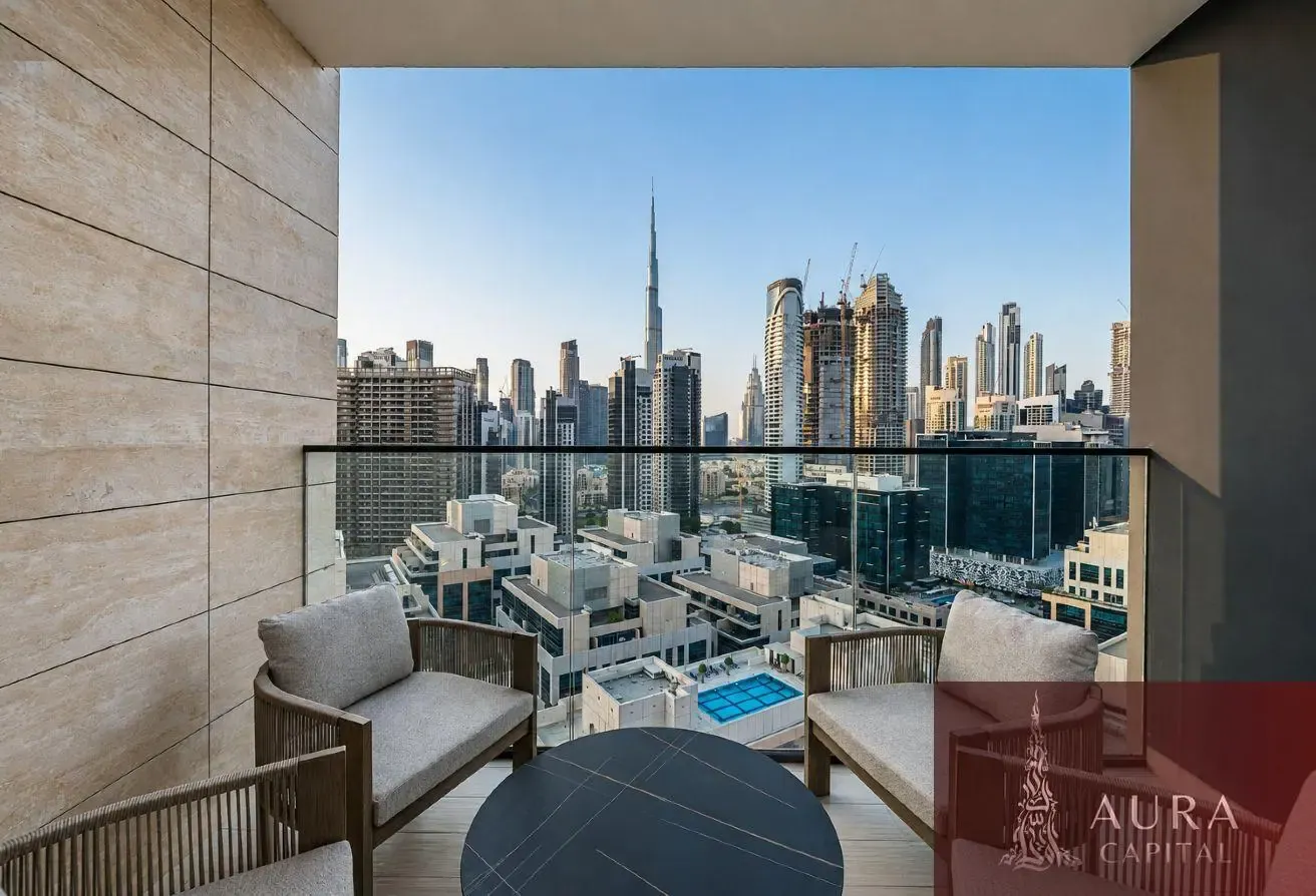 Burj View | Private Jacuzzi | Exquisite Furniture