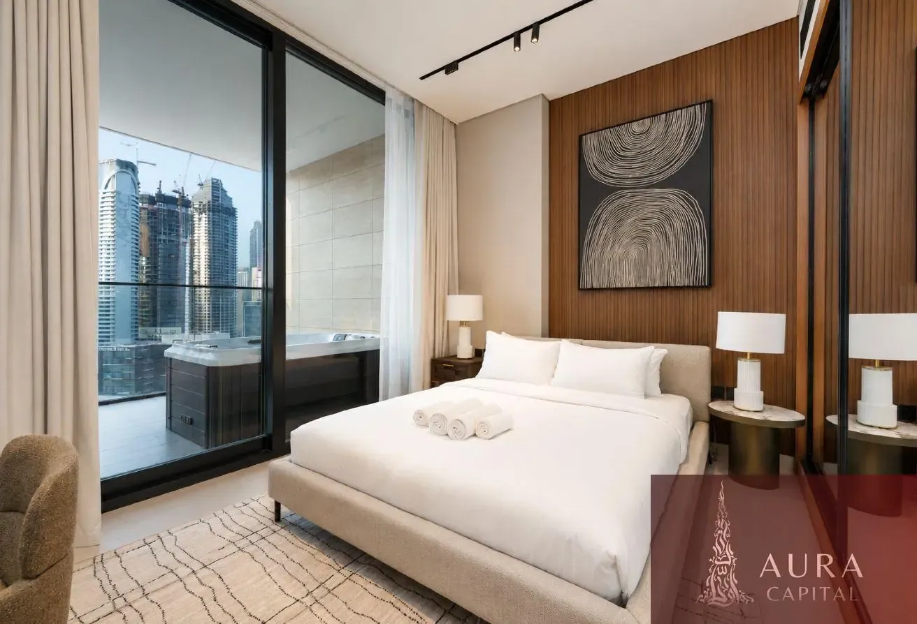 Burj View | Private Jacuzzi | Exquisite Furniture
