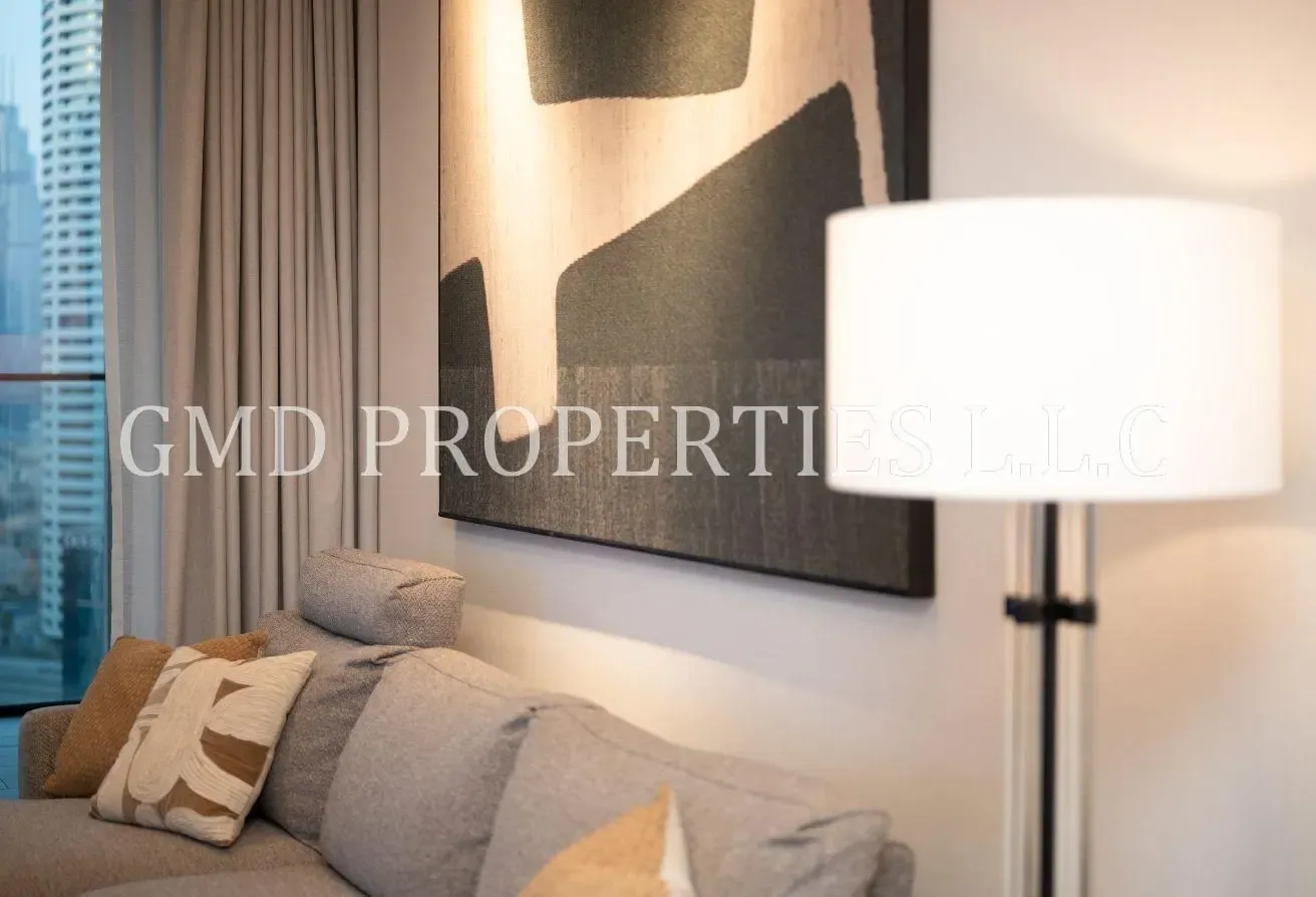 Burj & Canal View | Furnished & Upgraded Unit