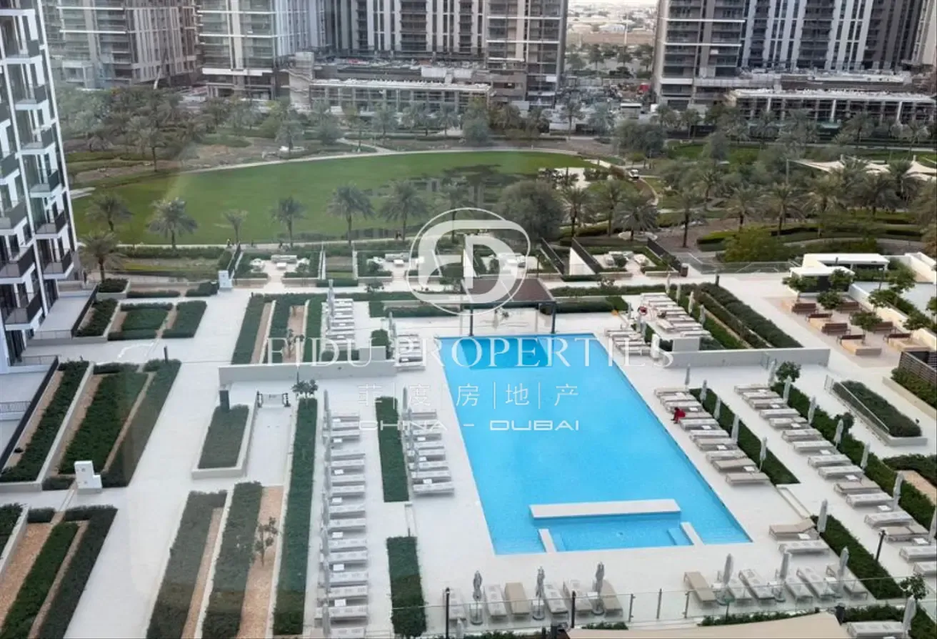 Pool And Park View | Modern Finish