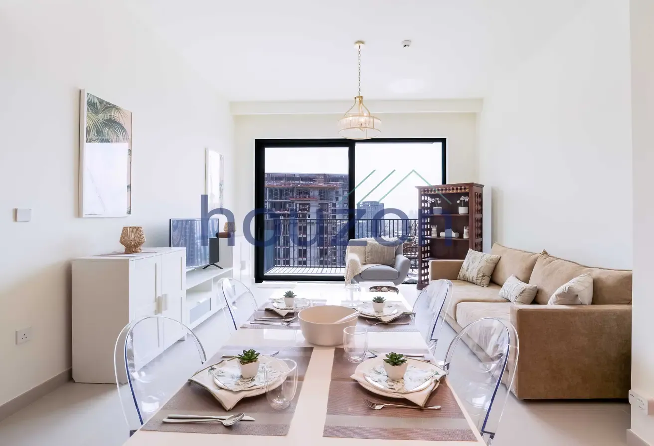 Furnished 1BR | High Floor | Vacant | Balcony