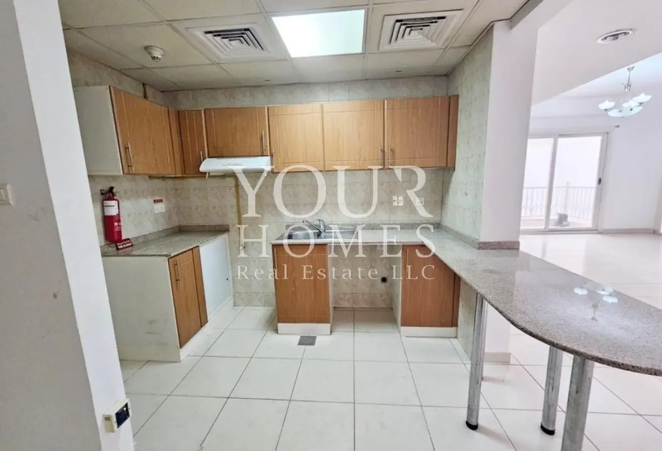 L-SHAPE LARGE 1BHK 1051 sqf_EMIRATES GARDENS 1_JVC