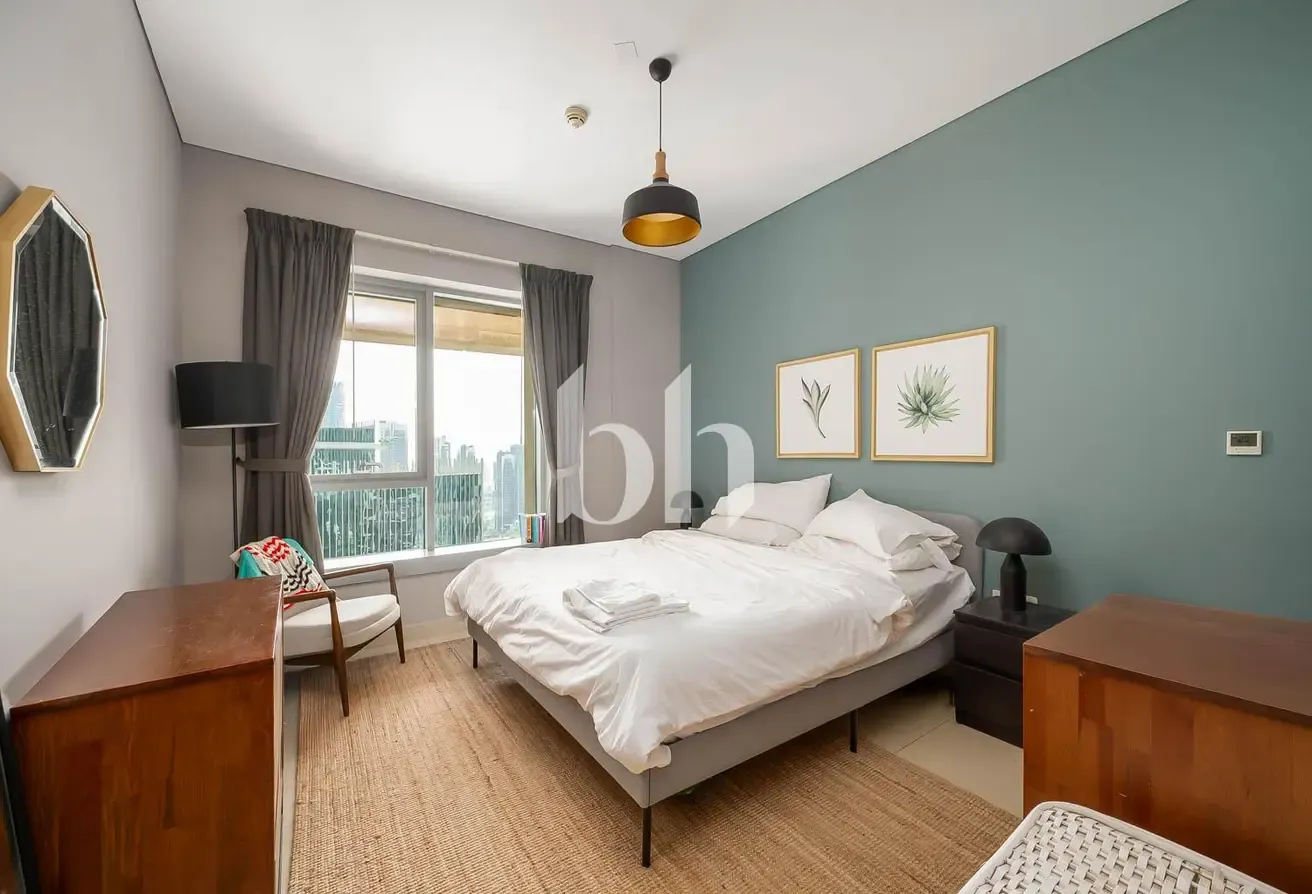 Largest 2BR+Study | High Floor | Burj View