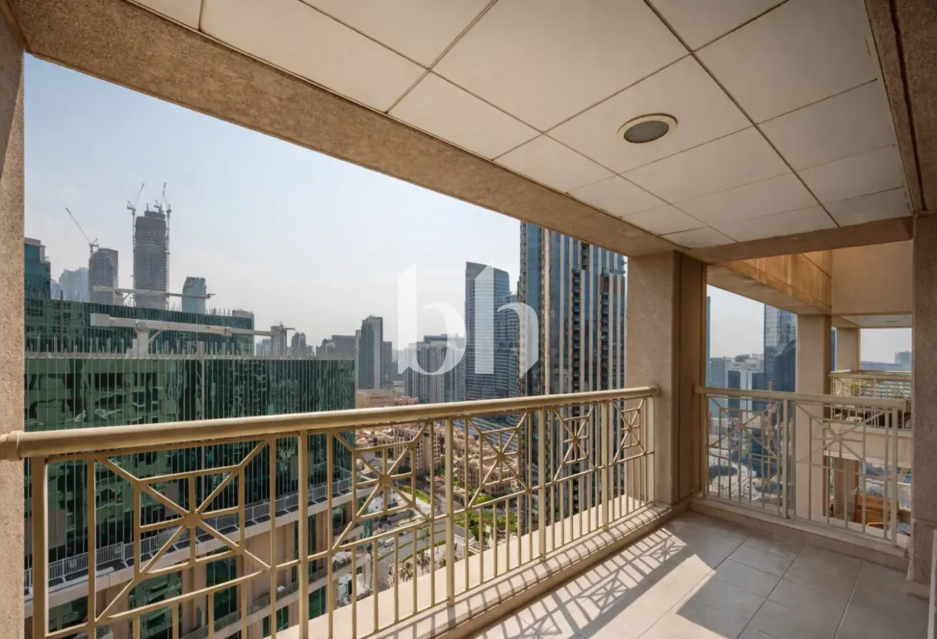 Largest 2BR+Study | High Floor | Burj View
