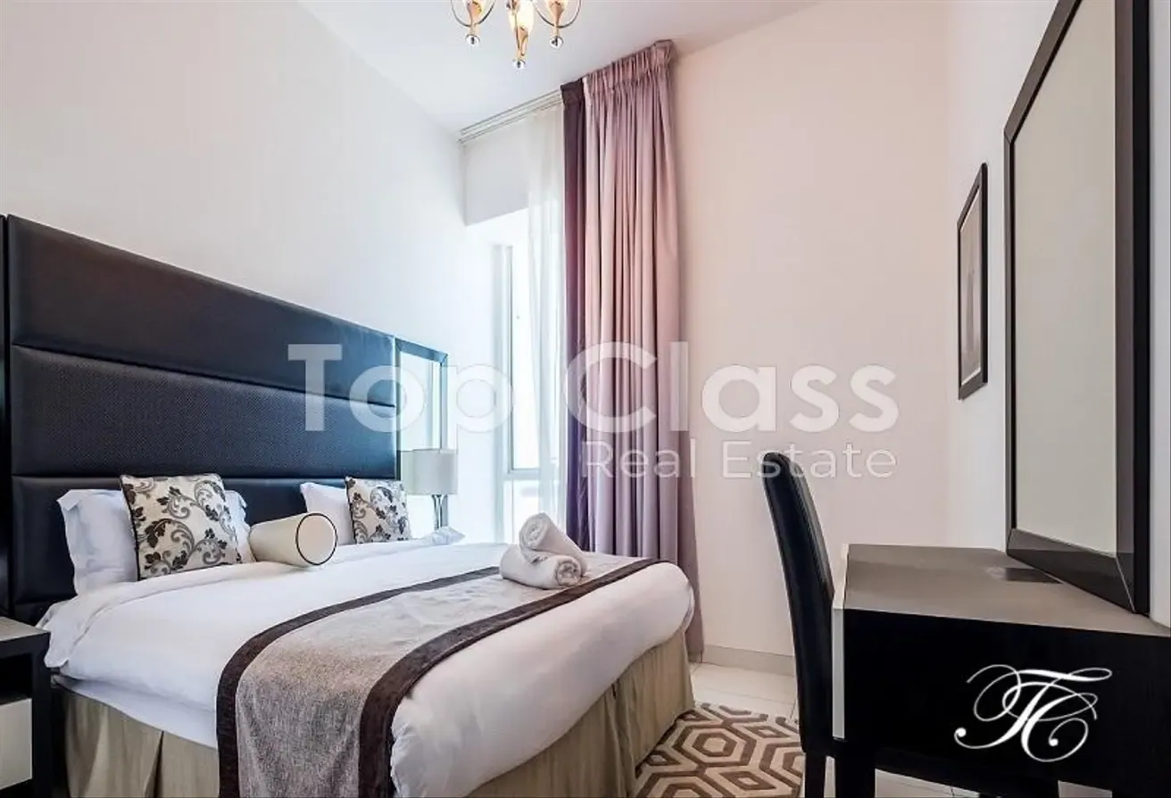 Fully Furnished |High Floor | Golf Course View