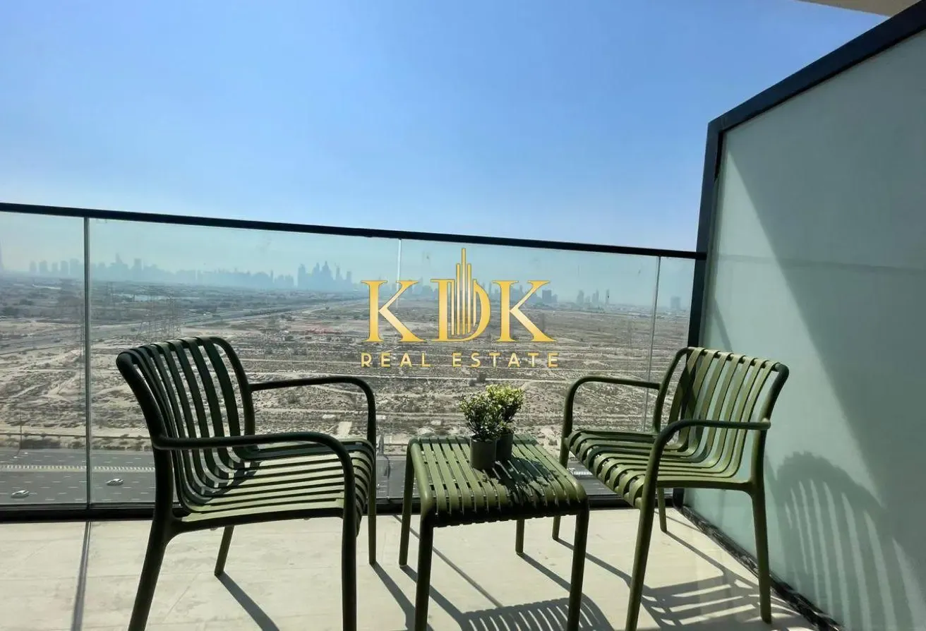 Furnished Studio | Binghatti Apex | With Balcony