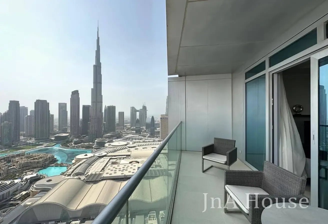 Luxury 2BR | Full Burj & Fountain View | High Flr!