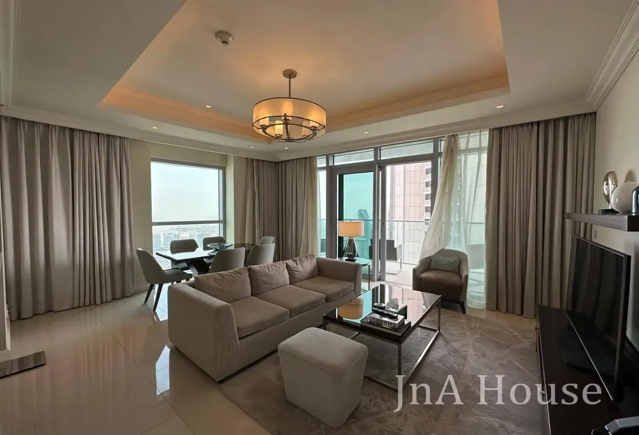 Luxury 2BR | Full Burj & Fountain View | High Flr!