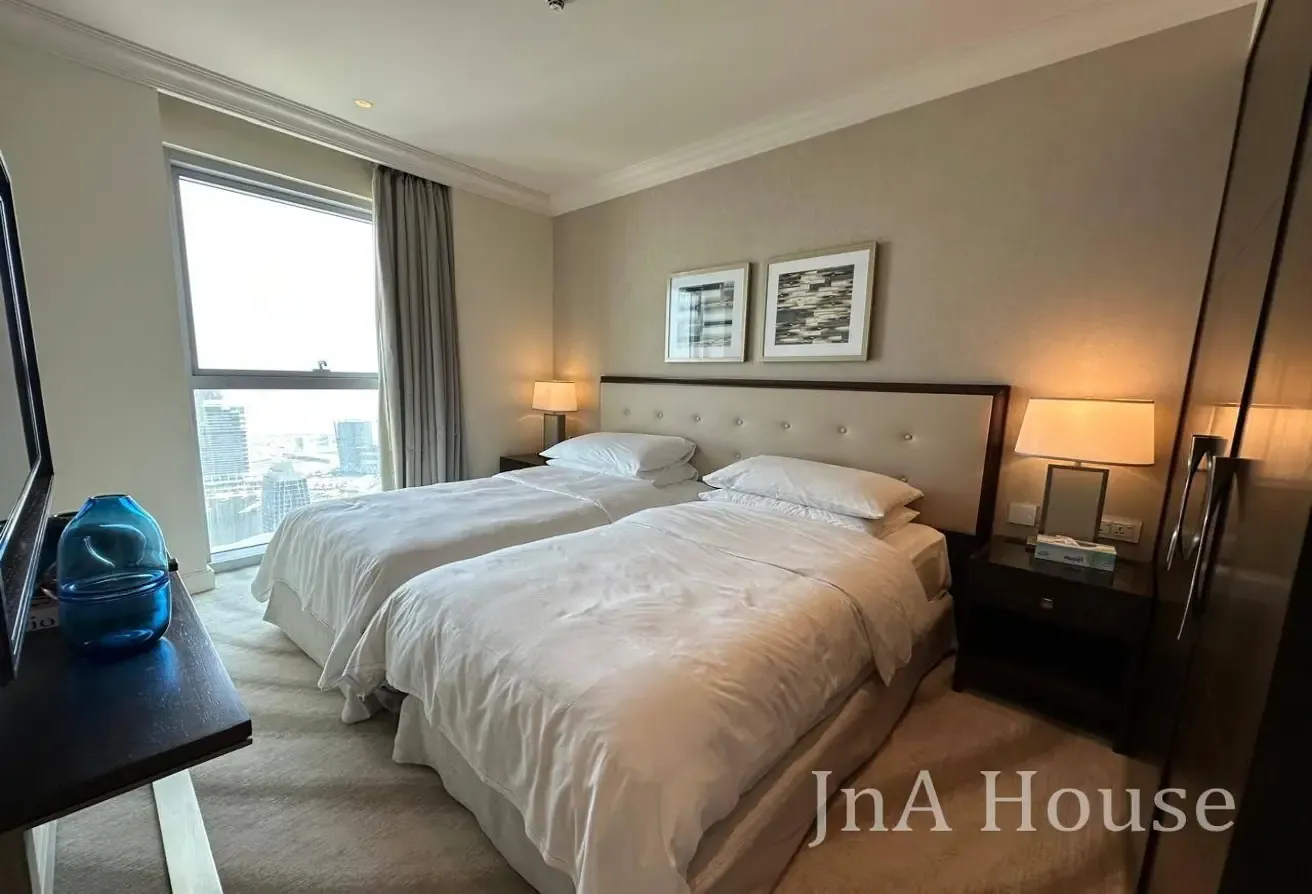 Luxury 2BR | Full Burj & Fountain View | High Flr!