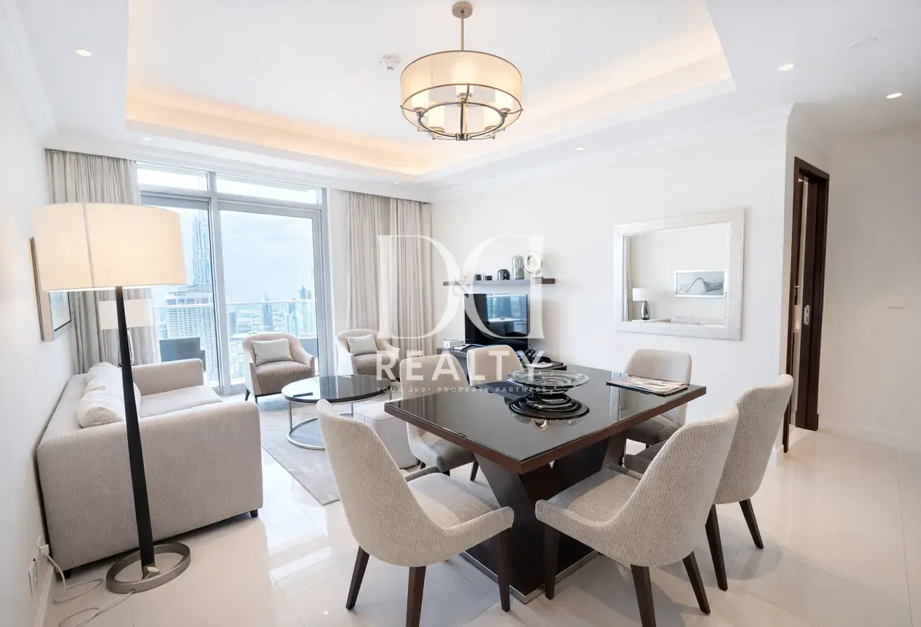 Burj Khalifa View | Branded Residence | High-Floor