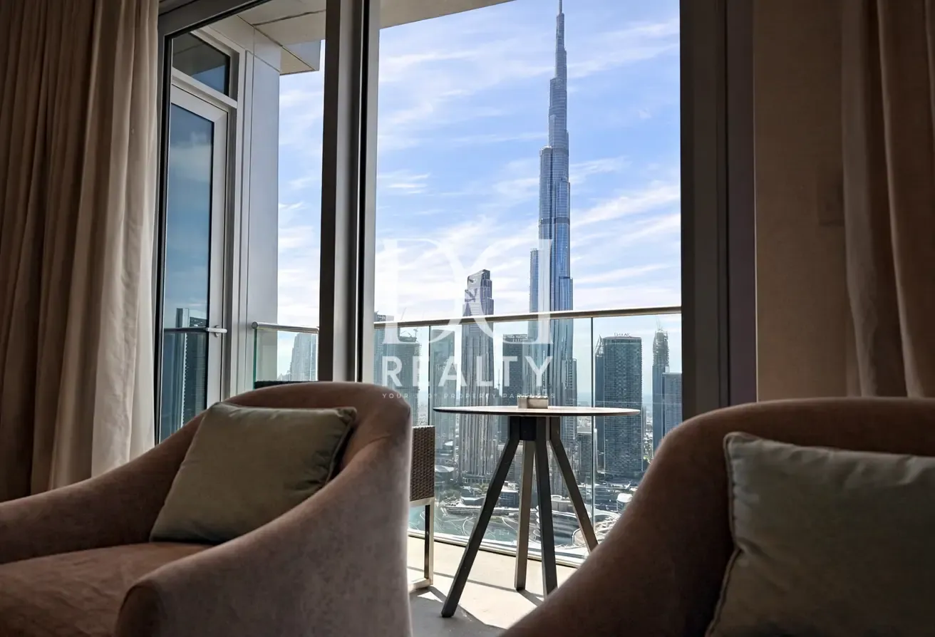 Burj Khalifa View | Branded Residence | High-Floor