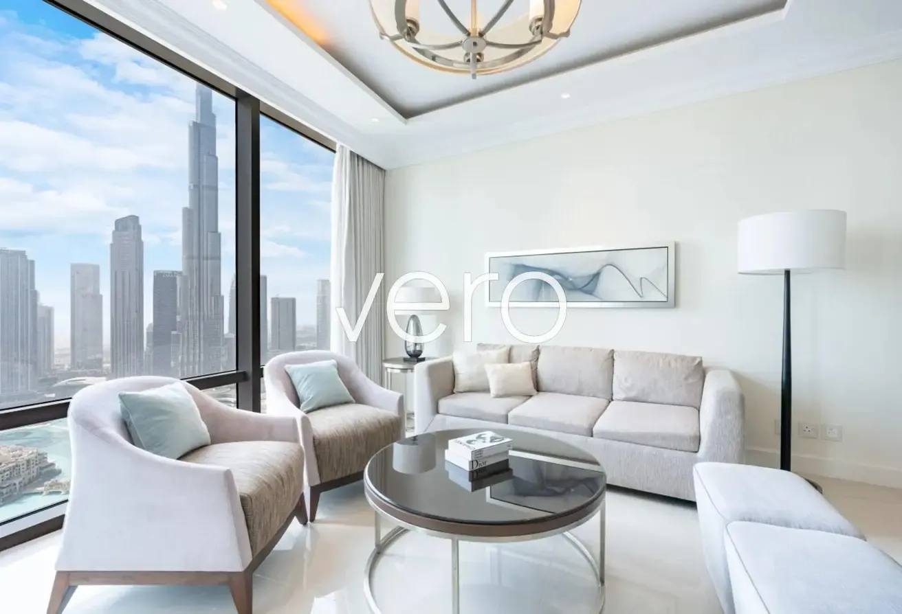 Bills Included | High Floor | Fountain/Burj Views