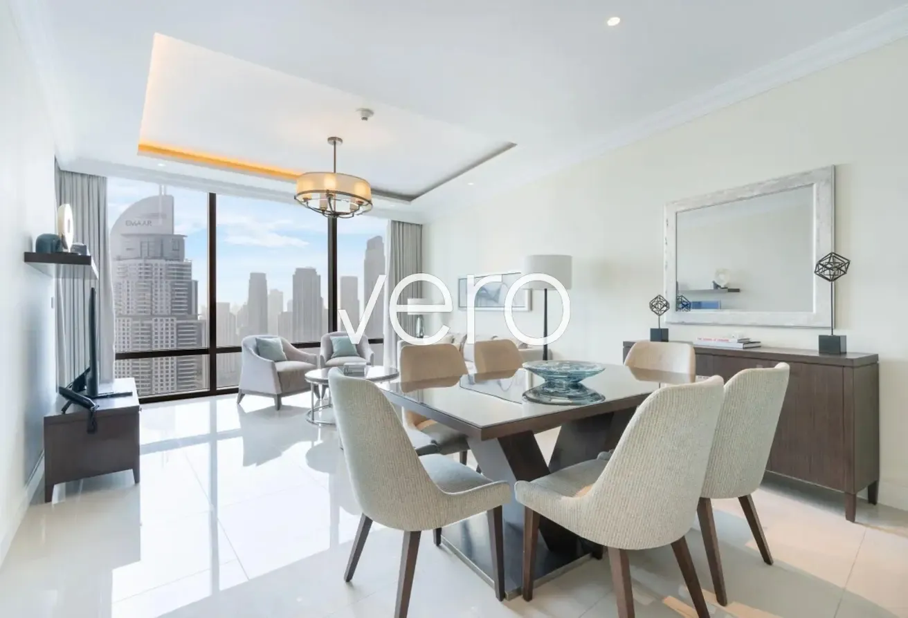 Bills Included | High Floor | Fountain/Burj Views