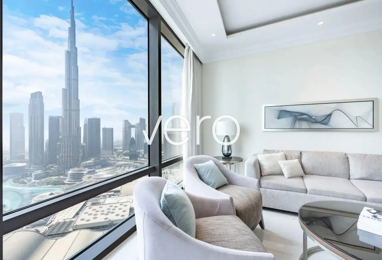 Bills Included | High Floor | Fountain/Burj Views