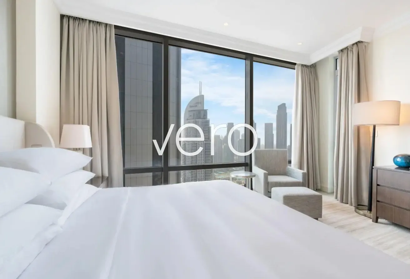 Bills Included | High Floor | Fountain/Burj Views