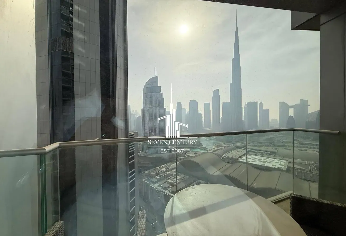 Burj Khalifa View | Luxury Living | High Floor