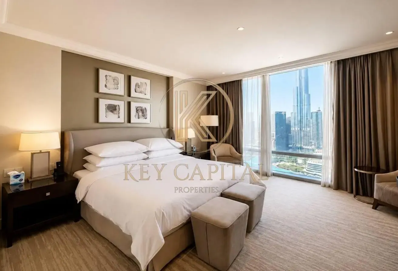 Burj & Fountain Views | Luxury Furnished 2BR