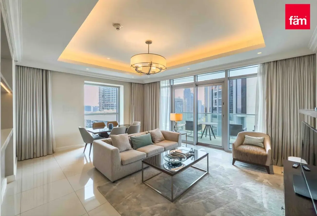 Burj Khalifa View | High Floor | Vacant Now