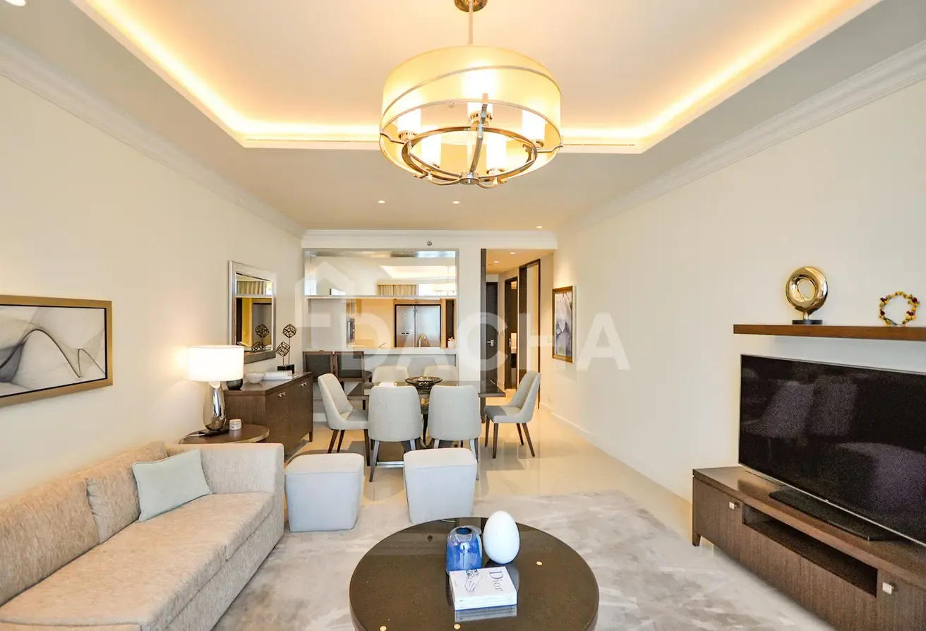 Burj Khalifa and Fountain View | High Floor