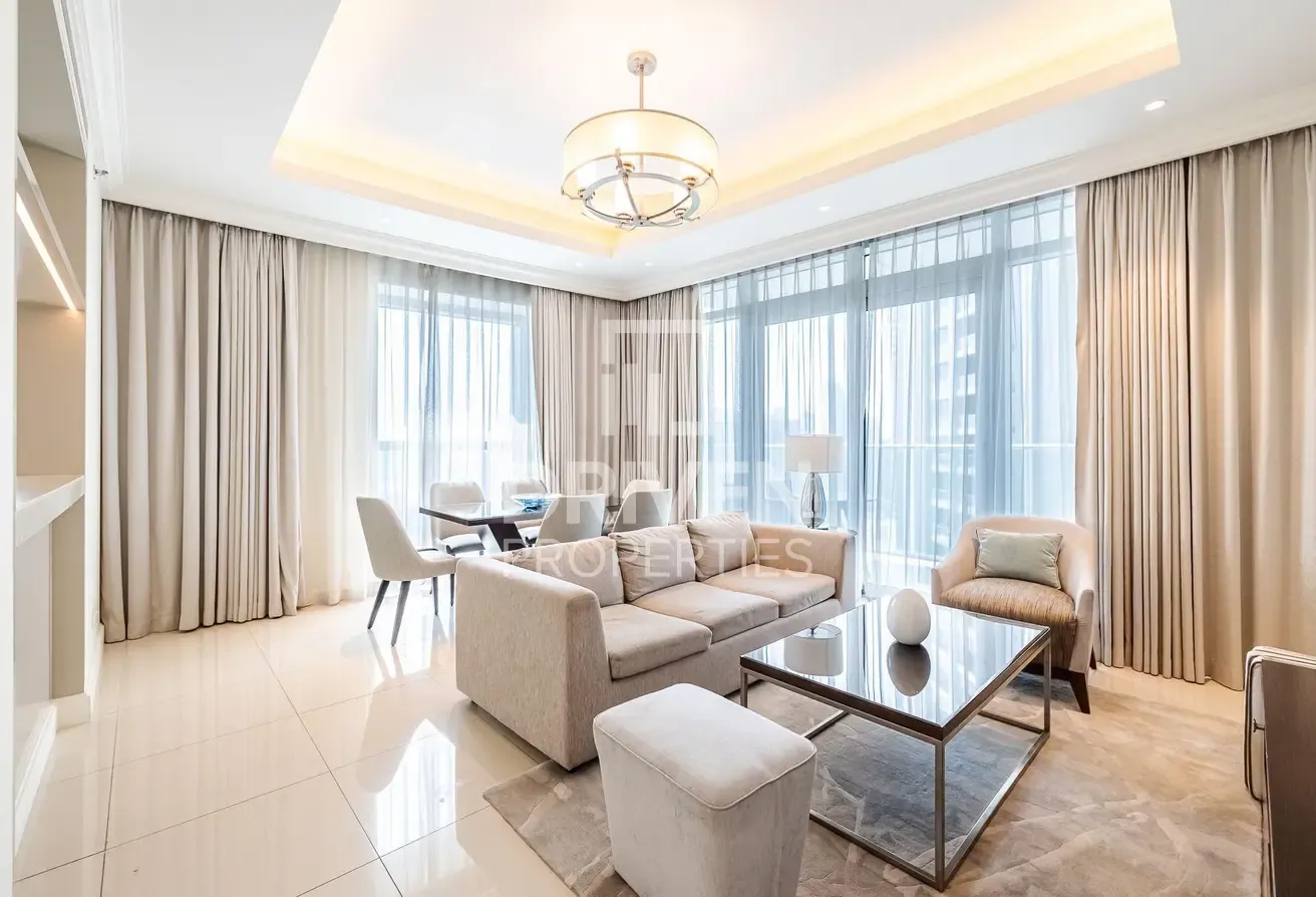 Fully Furnished | Corner Unit | Burj Khalifa View