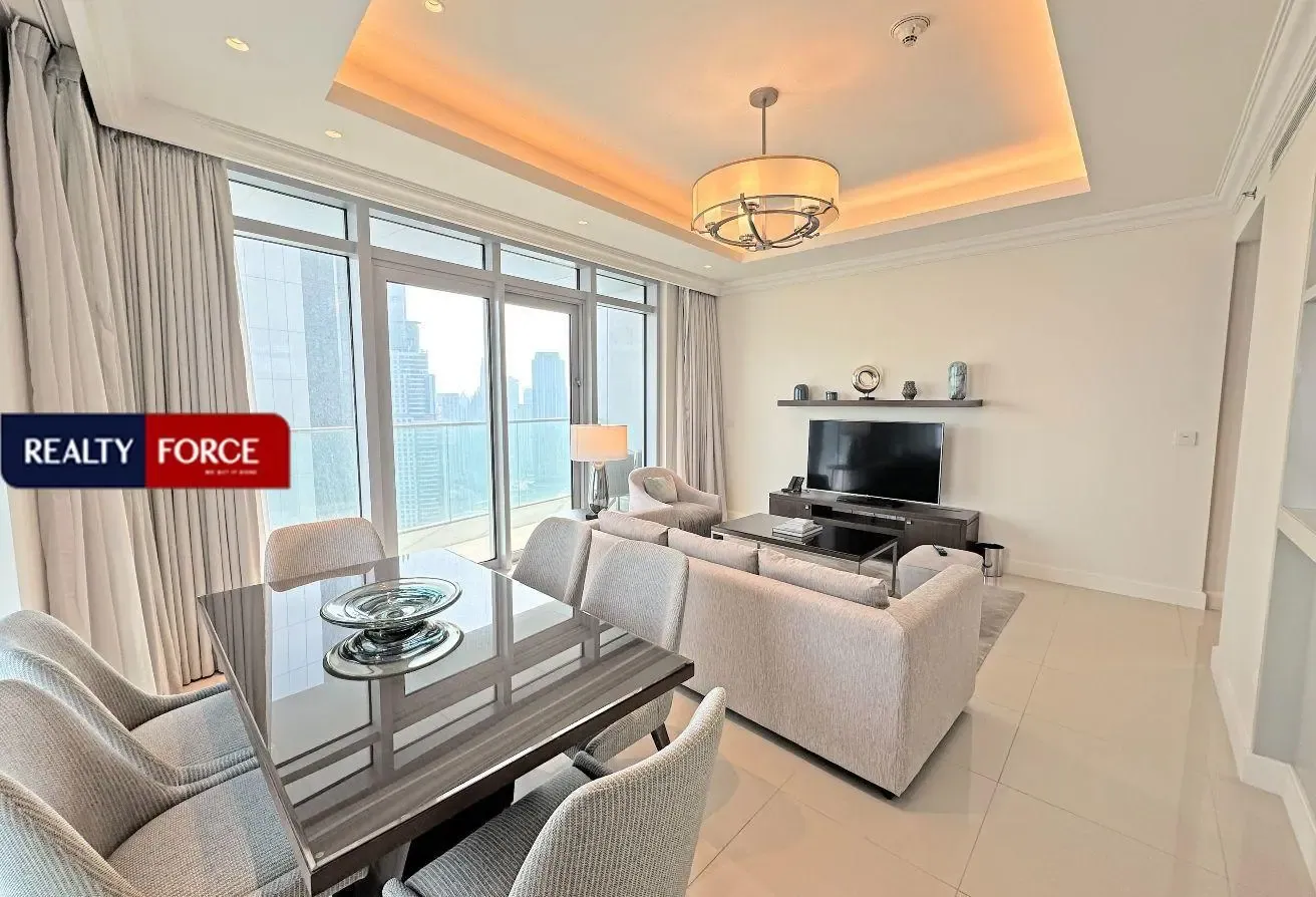 High Floor|Corner Unit|Burj Fountain Views|FF 2BR