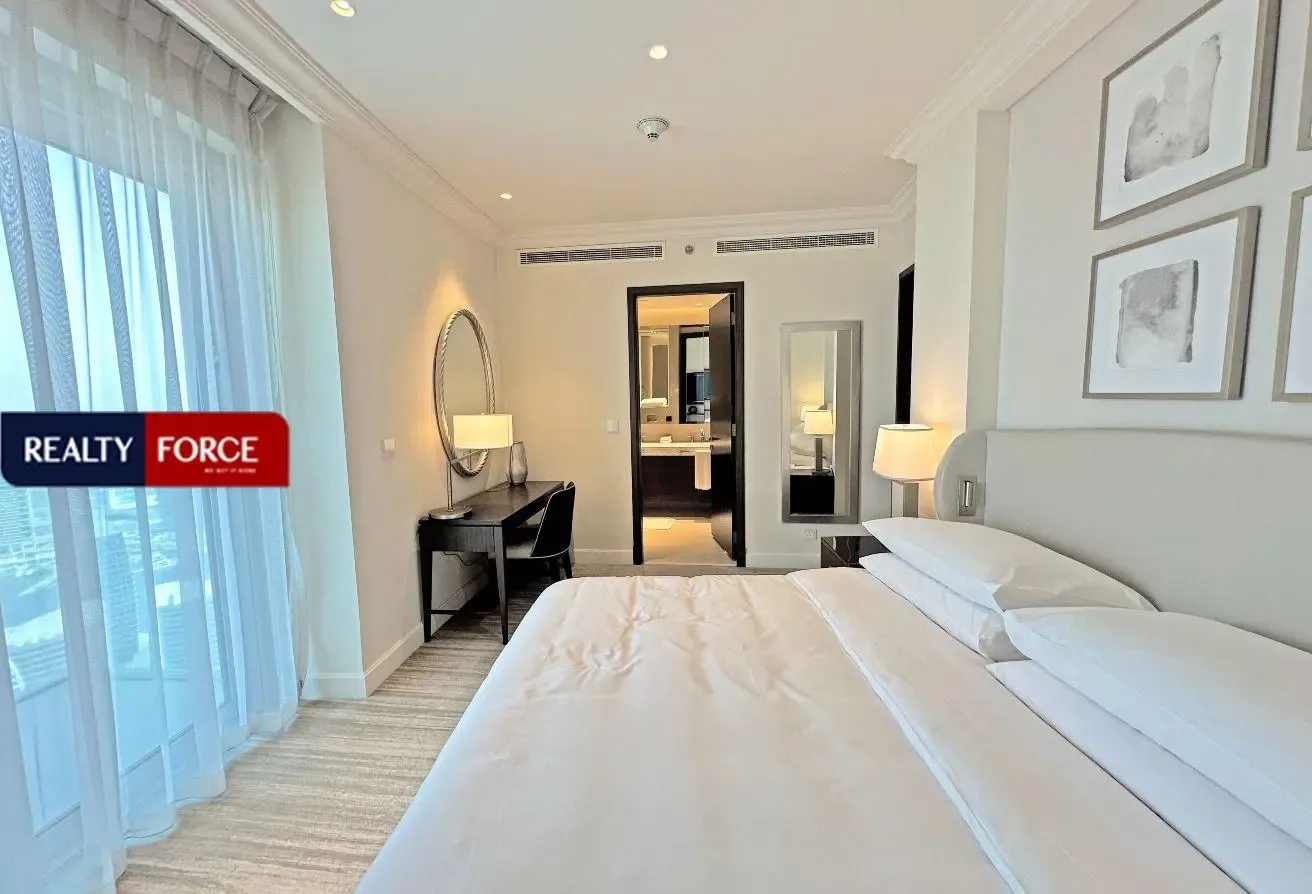 High Floor|Corner Unit|Burj Fountain Views|FF 2BR