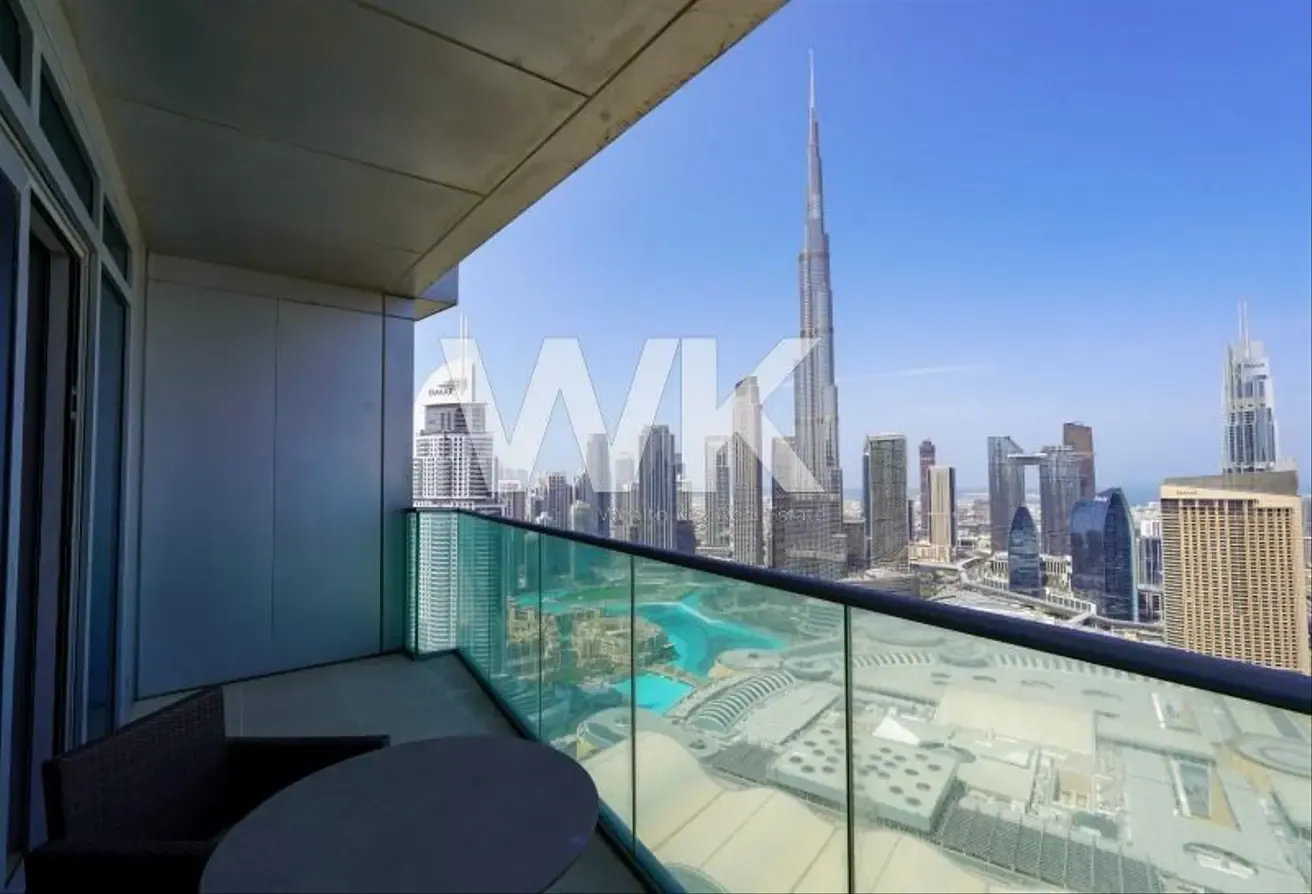 Burj & Fountain Views / 2BR | Luxury Furnished