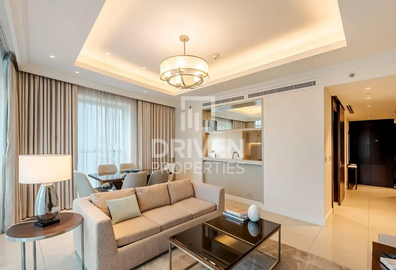Full Burj Khalifa View | Corner Unit | High Floor