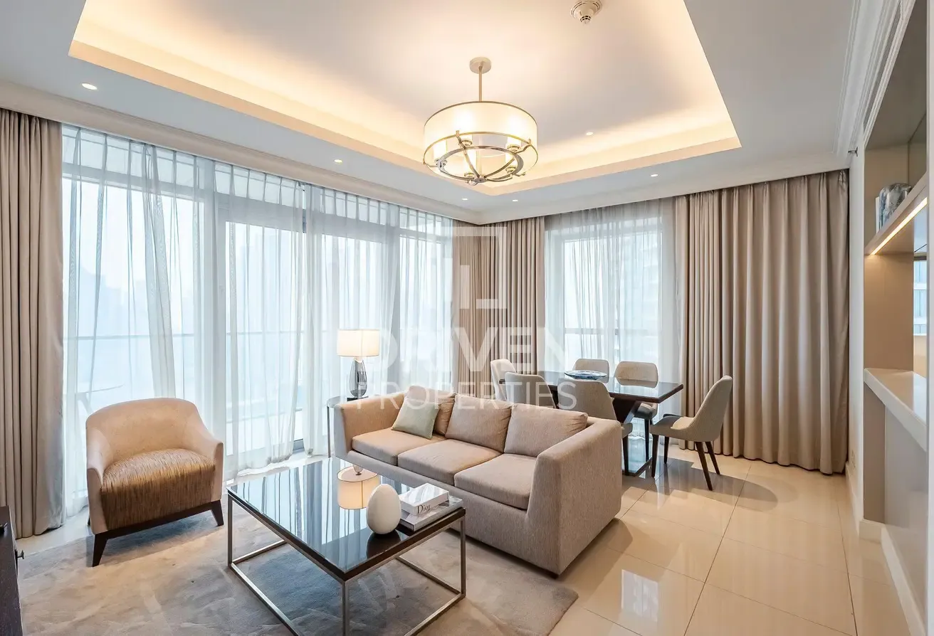 Full Burj Khalifa View | Corner Unit | High Floor