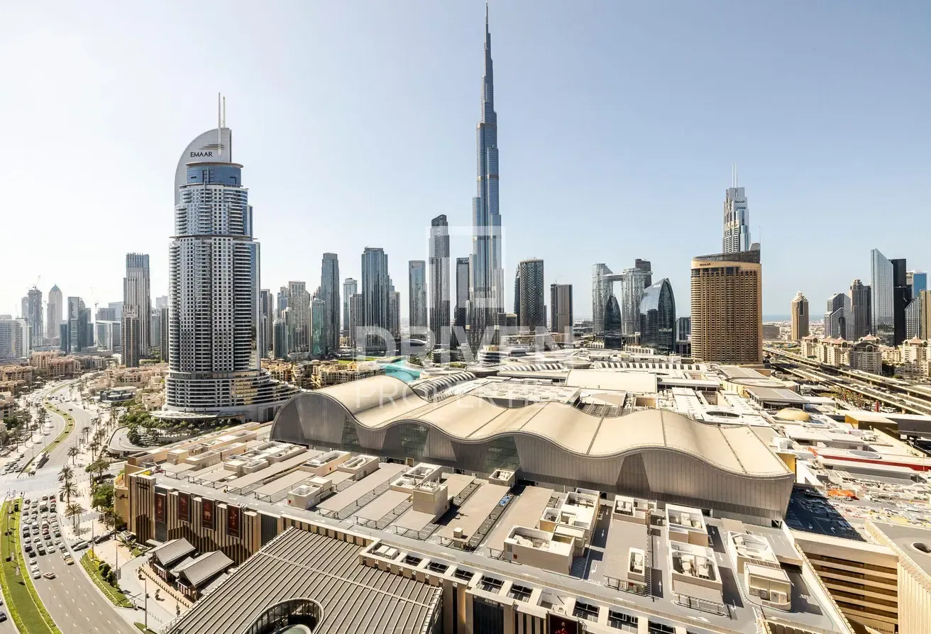 Full Burj Khalifa View | Corner Unit | High Floor