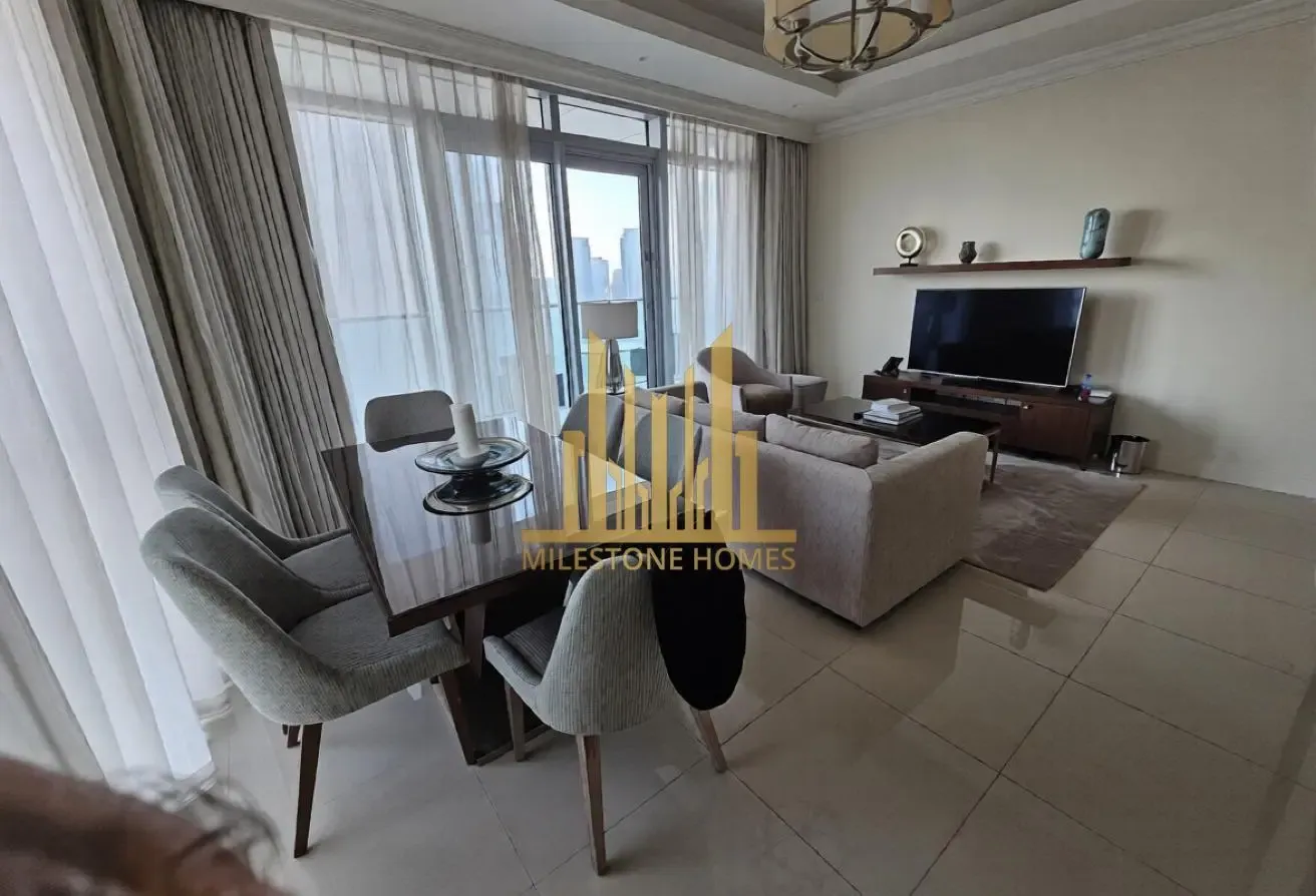 Corner Layout | Vacant Unit | Burj And Sea View