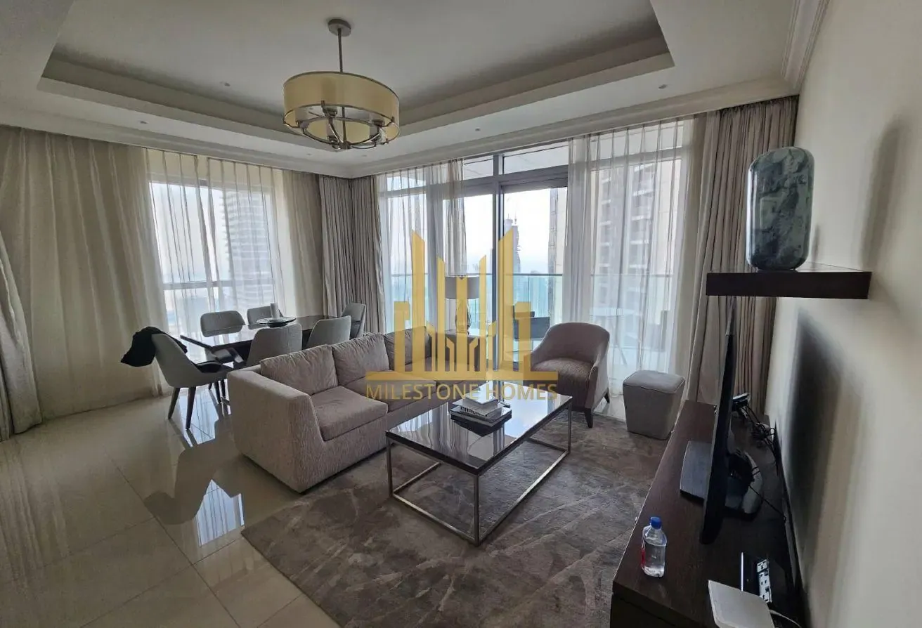 Corner Layout | Vacant Unit | Burj And Sea View