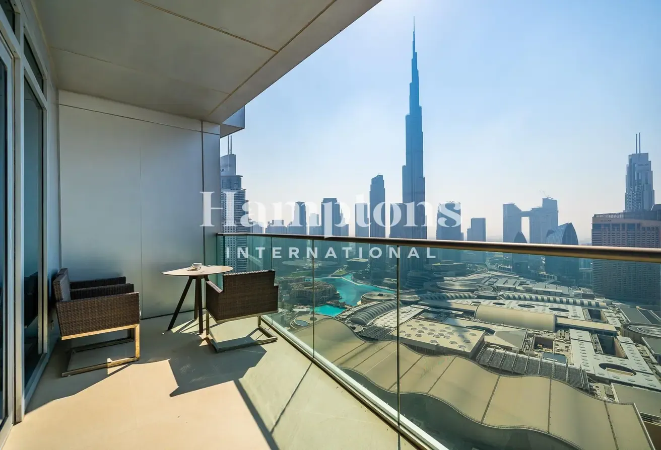 2 BR | Burj Khalifa-Fountains Views | High Floor