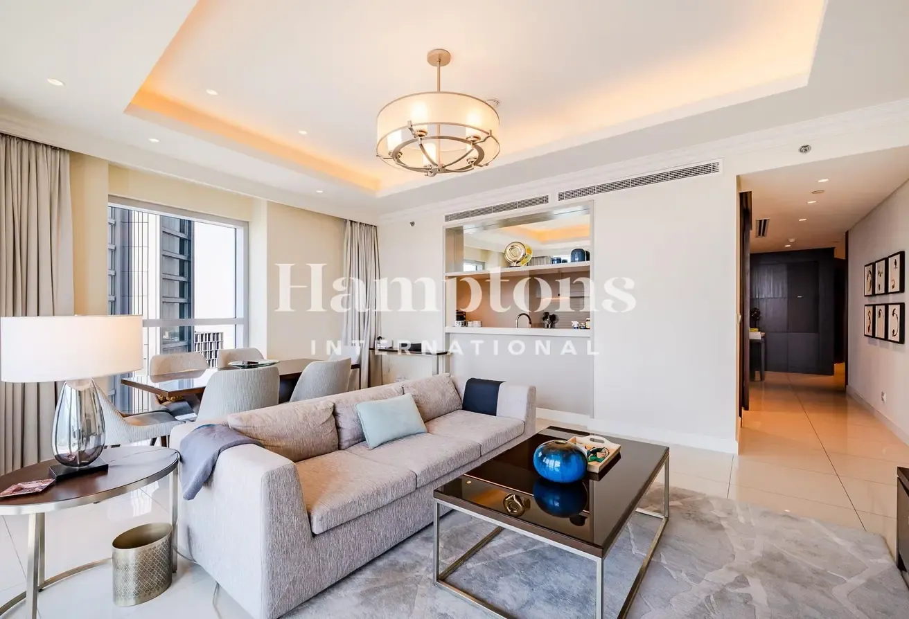 2 BR | Burj Khalifa-Fountains Views | High Floor