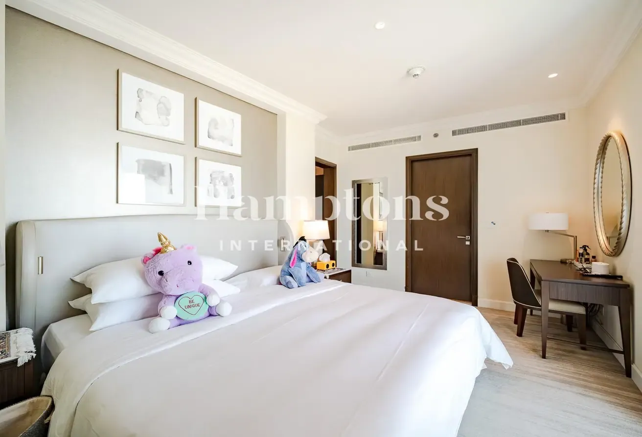2 BR | Burj Khalifa-Fountains Views | High Floor