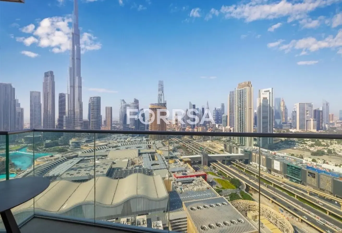 FULLY FURNISHED 2BR|BURJ KHALIFA VIEW|HIGH FLOOR