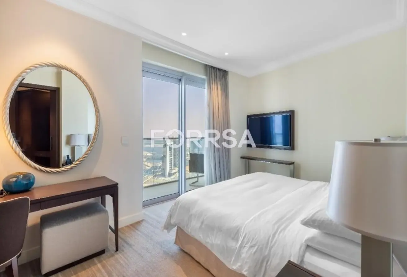 FULLY FURNISHED 2BR|BURJ KHALIFA VIEW|HIGH FLOOR
