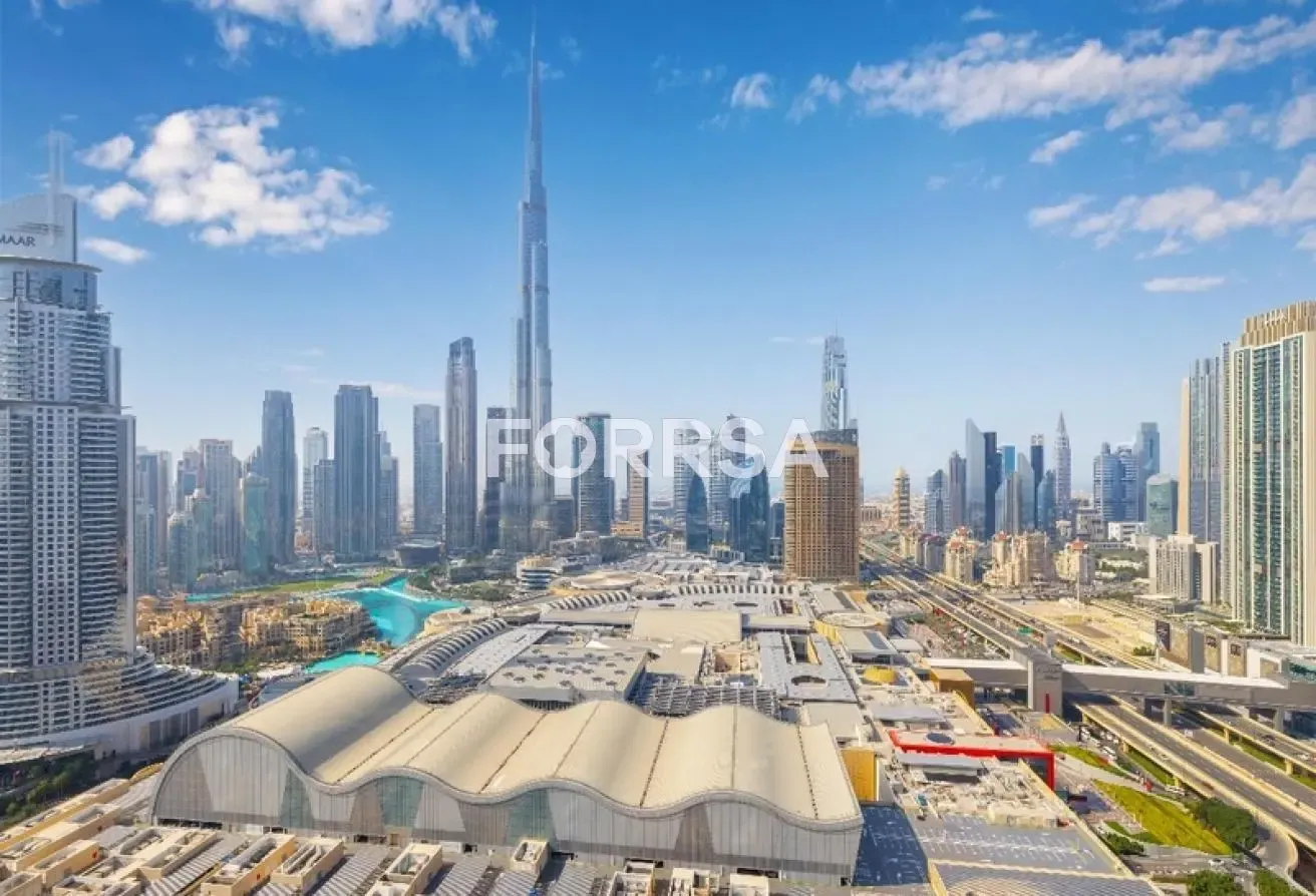 FULLY FURNISHED 2BR|BURJ KHALIFA VIEW|HIGH FLOOR