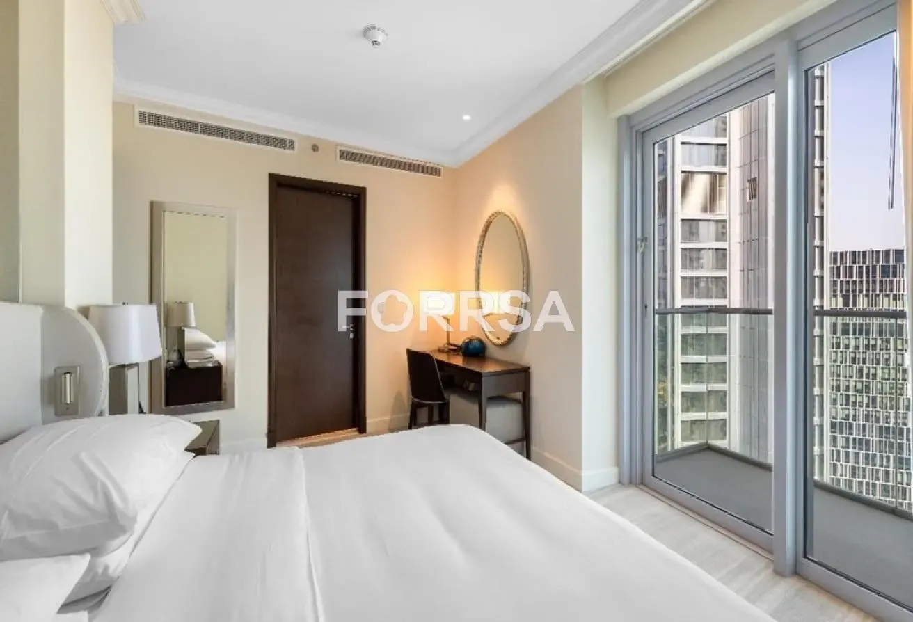 FULLY FURNISHED 2BR|BURJ KHALIFA VIEW|HIGH FLOOR