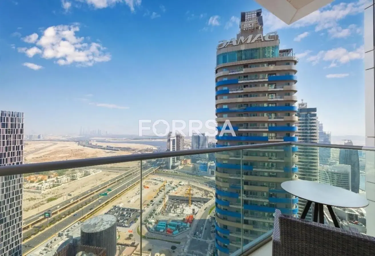 FULLY FURNISHED 2BR|BURJ KHALIFA VIEW|HIGH FLOOR