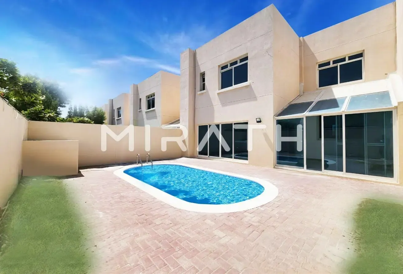 Stunning Villa | Private Pool | Maid’s Room