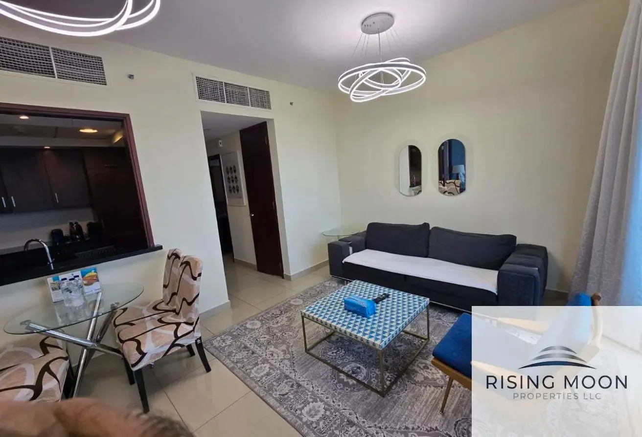 FULLY FURNISHED 1BR ON HIGHER FLOOR FOR RENT