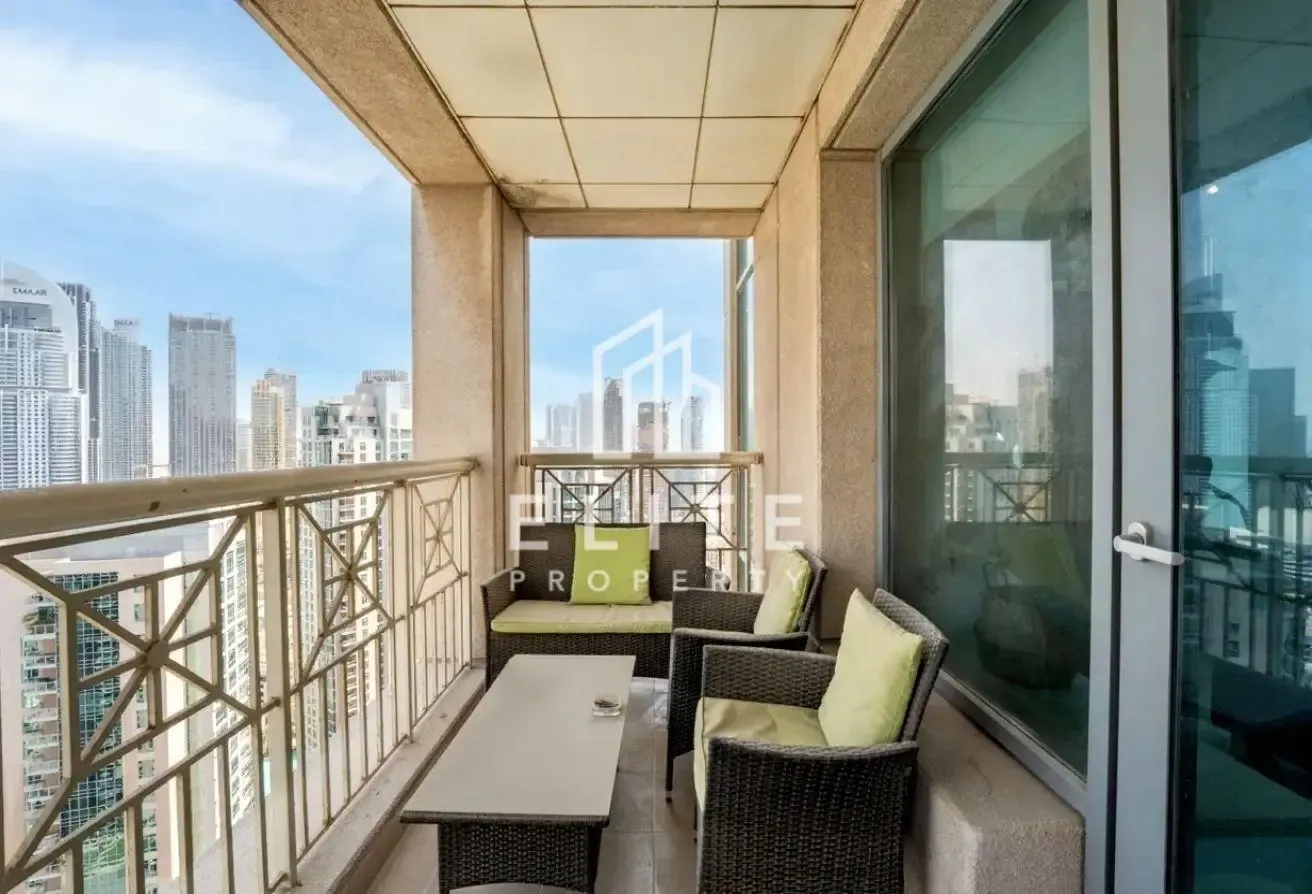 Spacious 2BR | High Floor | Burj Khalifa View