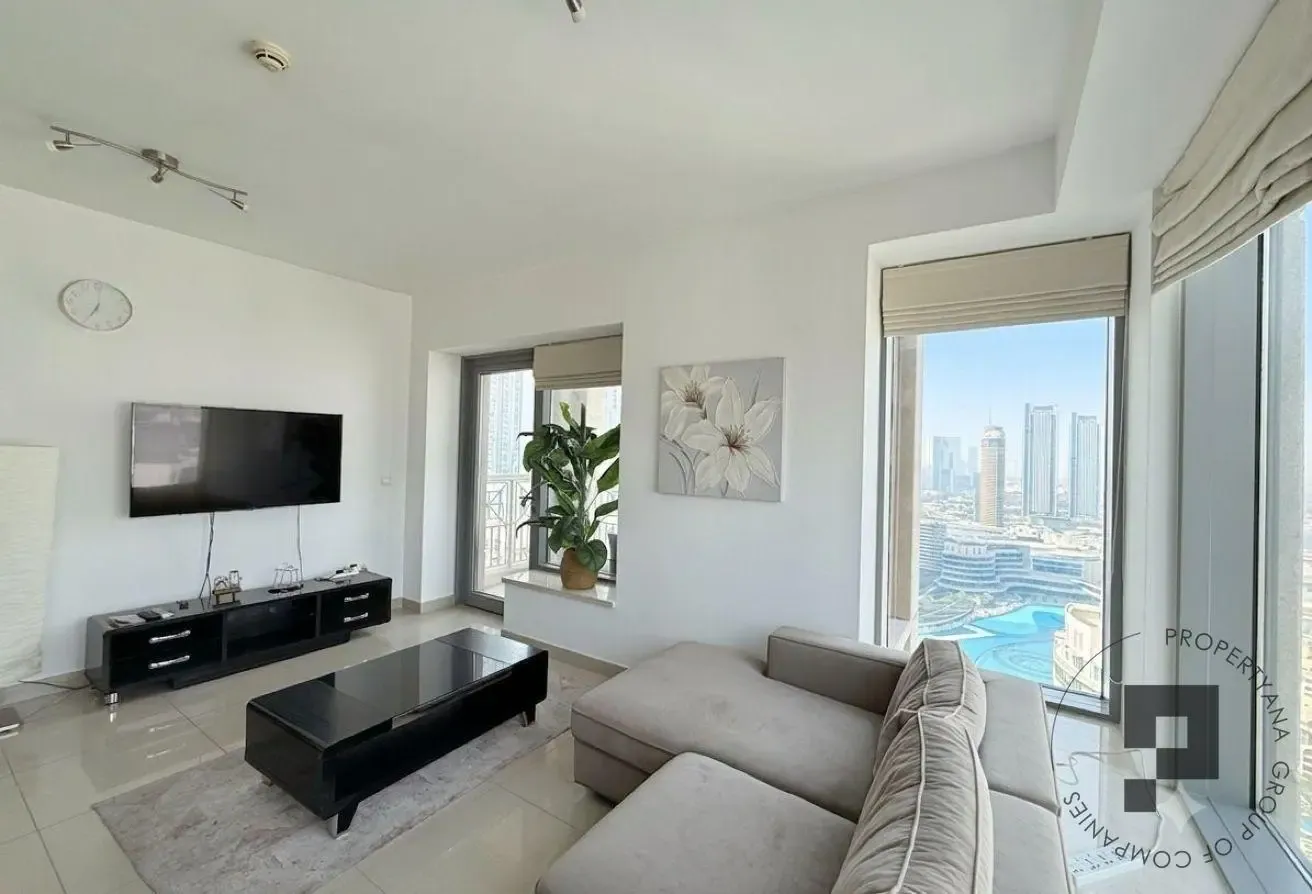 Upgraded & Furnished 2BR | Full Burj Khalifa View
