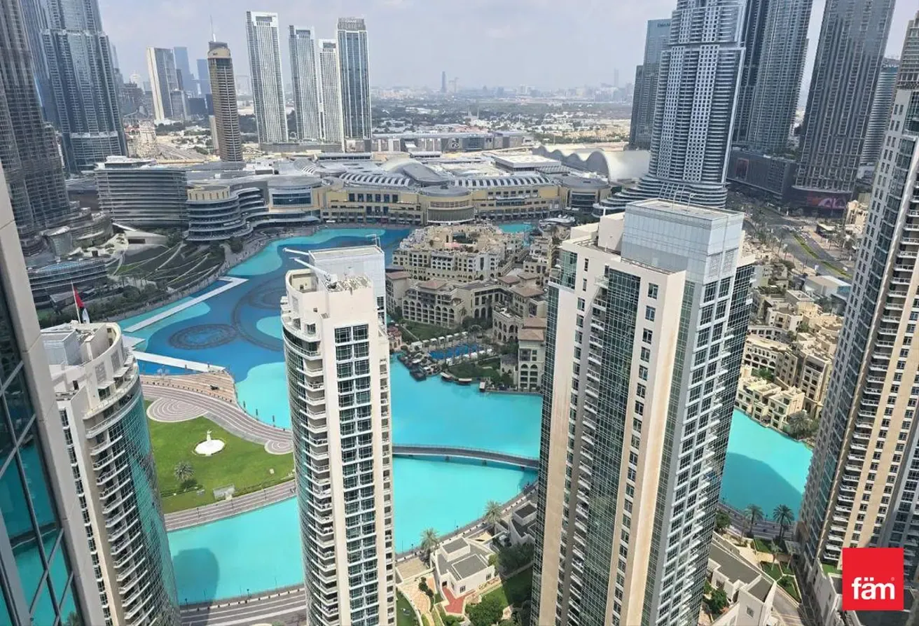 Furnished | Vacant | High Floor | Fountain View