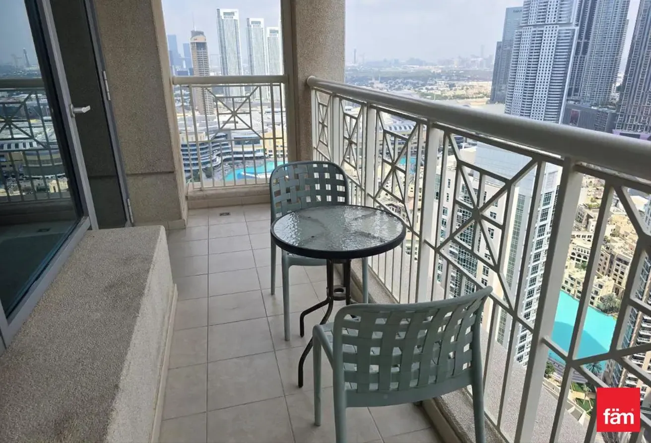 Furnished | Vacant | High Floor | Fountain View